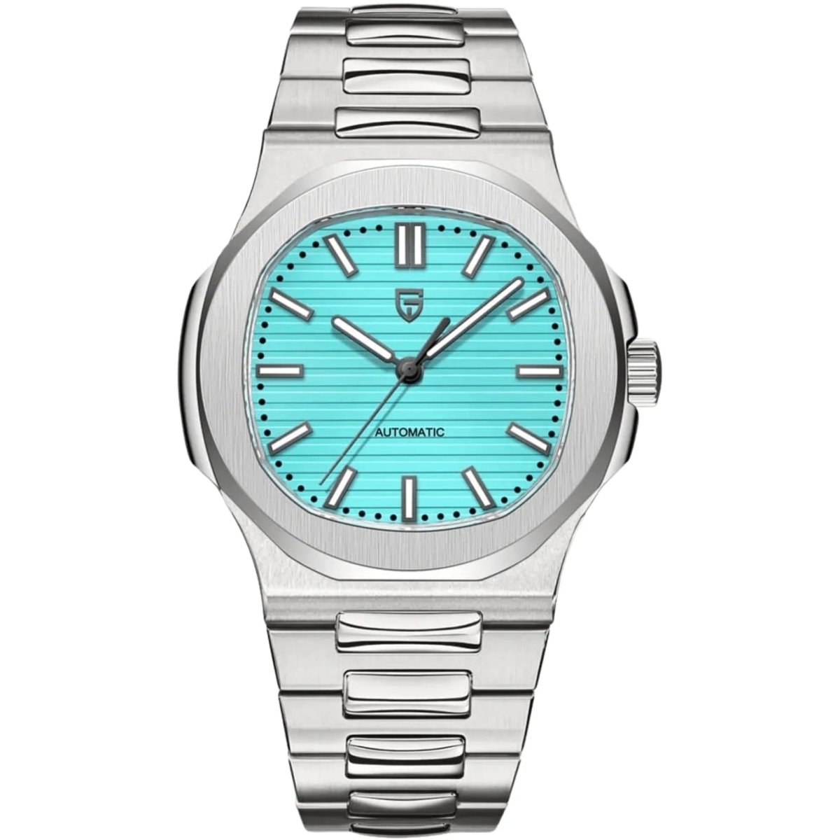 Pagani Design PD-1728 Tiffany blue dial on stainless-steel bracelet — image 1