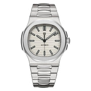 Pagani Design PD-1728 white dial on stainless-steel bracelet — image 1
