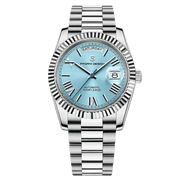 Pagani Design-Pagani Design PD-1783 Day-Date Sky Blue Dial Jubilee Bracelet Men's Watch-Wristbear-1