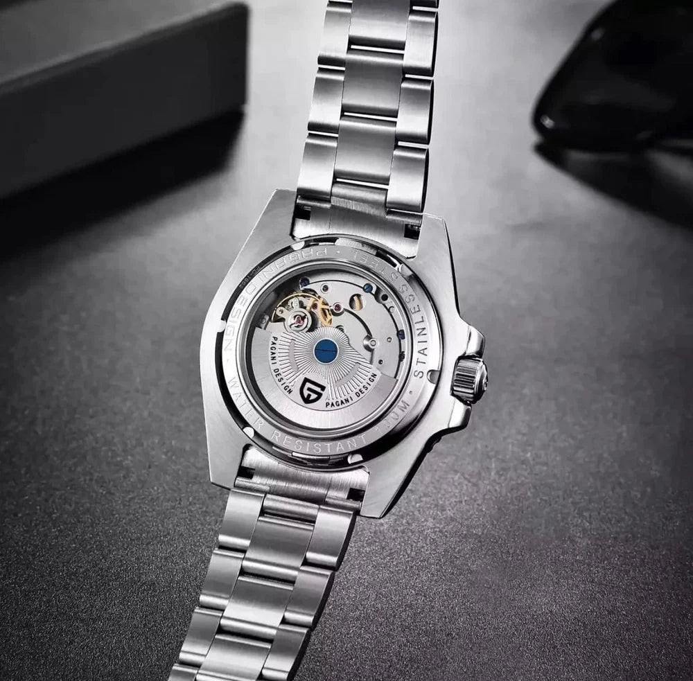Pagani Design-Pagani Design "Pepsi" PD-1662 Mechanical (Automatic) Black-Wristbear-3