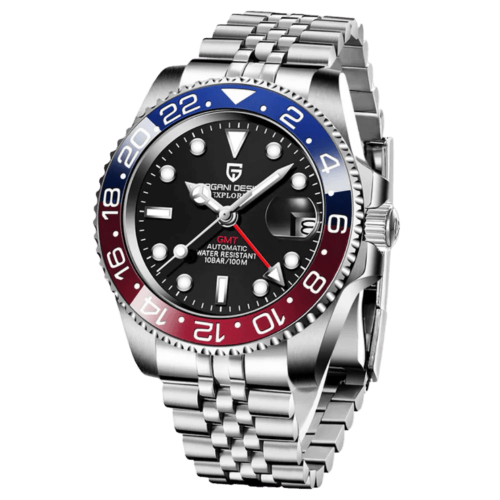 Pagani Design-Pagani Design "Pepsi" PD-1662 Mechanical (Automatic) Black-Wristbear-2