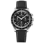 Pagani Design PD-1701 black VK63 chronograph with black nylon strap