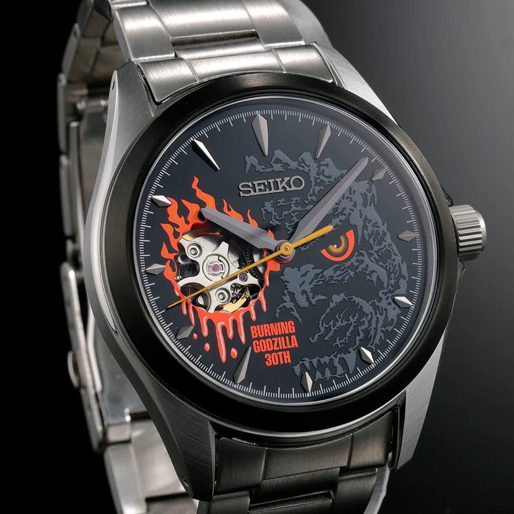 Seiko-Godzilla x Seiko Watch - Burning Godzilla 30th Anniversary Watch-Wristbear-5