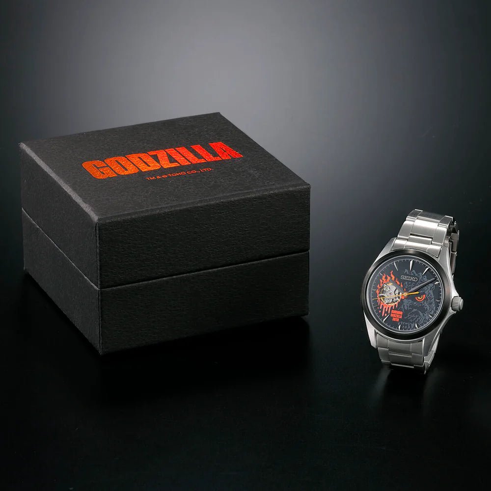 Seiko-Godzilla x Seiko Watch - Burning Godzilla 30th Anniversary Watch-Wristbear-7