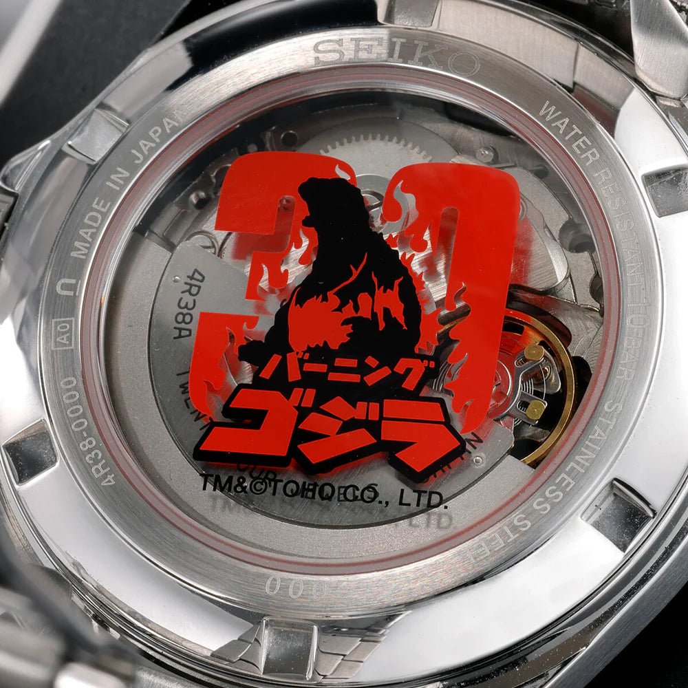 Seiko-Godzilla x Seiko Watch - Burning Godzilla 30th Anniversary Watch-Wristbear-2