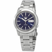 Seiko-Seiko 5 SNKE51J1 Automatic Blue Sunray Dial Made in Japan Stainless Steel Men's Watch-Wristbear-1