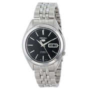 Seiko-Seiko 5 SNKL23K1 Automatic Black Dial Stainless Steel Men’s Watch-Wristbear-1