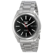 Seiko-Seiko 5 SNKL45K1 Automatic Black Dial Stainless Steel Men's Watch-Wristbear-1