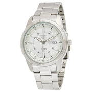 Seiko-Seiko 5 SNKN09J1 Automatic Silver Dial Stainless Steel Men's Watch-Wristbear-1