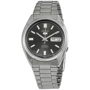 Seiko-Seiko 5 SNXS79J1 Automatic Grey Sunburst Dial Stainless Steel Made in Japan Men's Watch-Wristbear-1