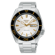 Seiko 5 Sports HDB004K1 SKX Series Automatic Silver Dial Stainless Steel Men's Watch - Wristbear-1