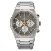 Seiko-Seiko Conceptual HGK002P1 Chronograph Men's Quartz Grey Dial Sapphire Watch-Wristbear-1