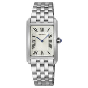 Seiko-Seiko Essentials SWR083P1 Quartz Mother of Pearl Dial Stainless Steel Bracelet Women's Watch-Wristbear-1
