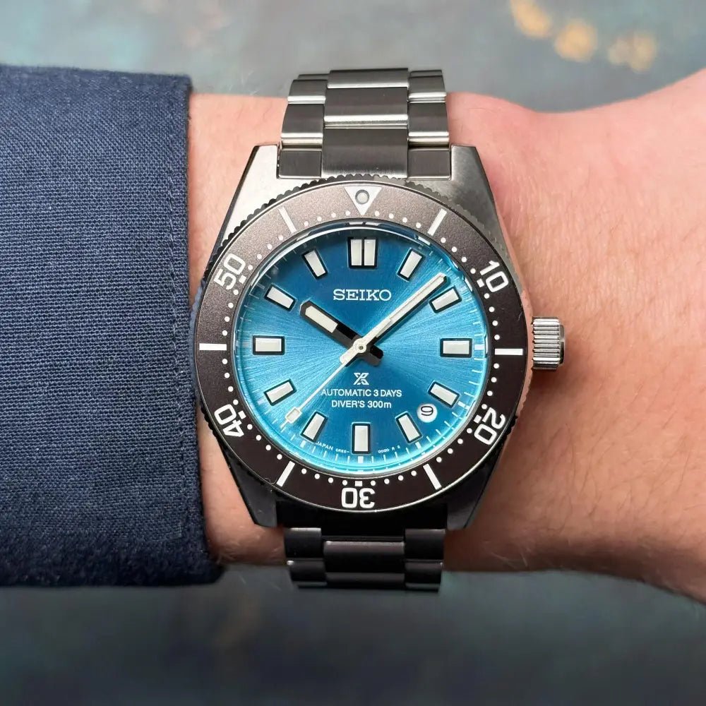Seiko-Seiko Prospex 1965 Heritage Diver "Save the Ocean" SPB545J1 Automatic Blue Dial Men's Watch-Wristbear-2