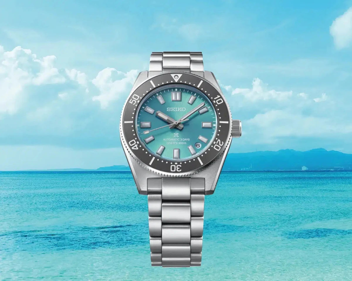 Seiko-Seiko Prospex 1965 Heritage Diver "Save the Ocean" SPB545J1 Automatic Blue Dial Men's Watch-Wristbear-5