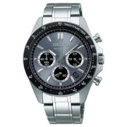 Seiko-Seiko Selection SBTR027 Quartz Chronograph Blue-Gray Dial Stainless Steel Men's Watch-Wristbear-1