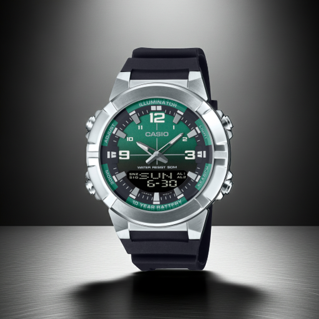 Casio AMW-870A-3AV Quartz Gradated Hues