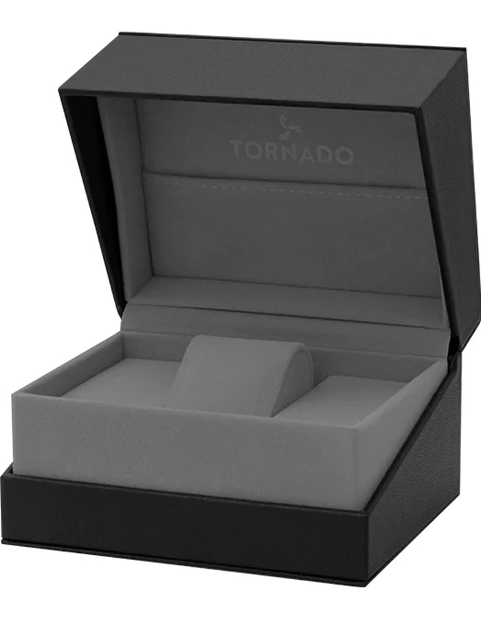 Tornado-Tornado Celestia Elite T6106B-SBSN Men's Chronograph - 42mm Blue Dial-Wristbear-3