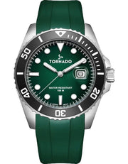 Tornado-TORNADO LUMINA T22001-SSHH Men's Analog Green Dial Watch-Wristbear-1