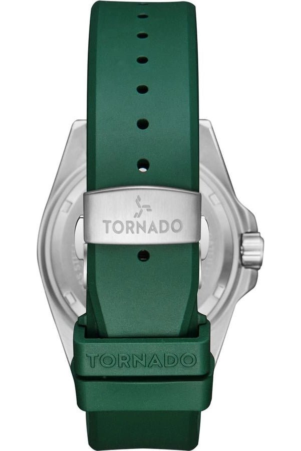 Tornado-TORNADO LUMINA T22001-SSHH Men's Analog Green Dial Watch-Wristbear-2