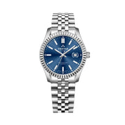 Tristar-Tristar RD Series Men's Japanese Automatic Watch with Navy Blue Dial and Stainless-Steel Bracelet-Wristbear-1