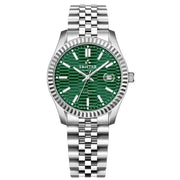 Tristar-Tristar RM31GMSSM02 Automatic Green Fluted Dial Sapphire Stainless Steel Men's Watch-Wristbear-1