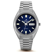 Westar-Westar 80017STN104 Automatic Blue Dial Stainless Steel Bracelet Men's Watch-Wristbear-1